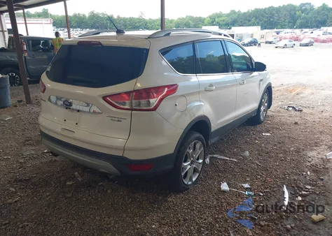 2014 Ford Escape Titanium из США, поврежденный, VIN 1FMCU9JX6EUC03777
